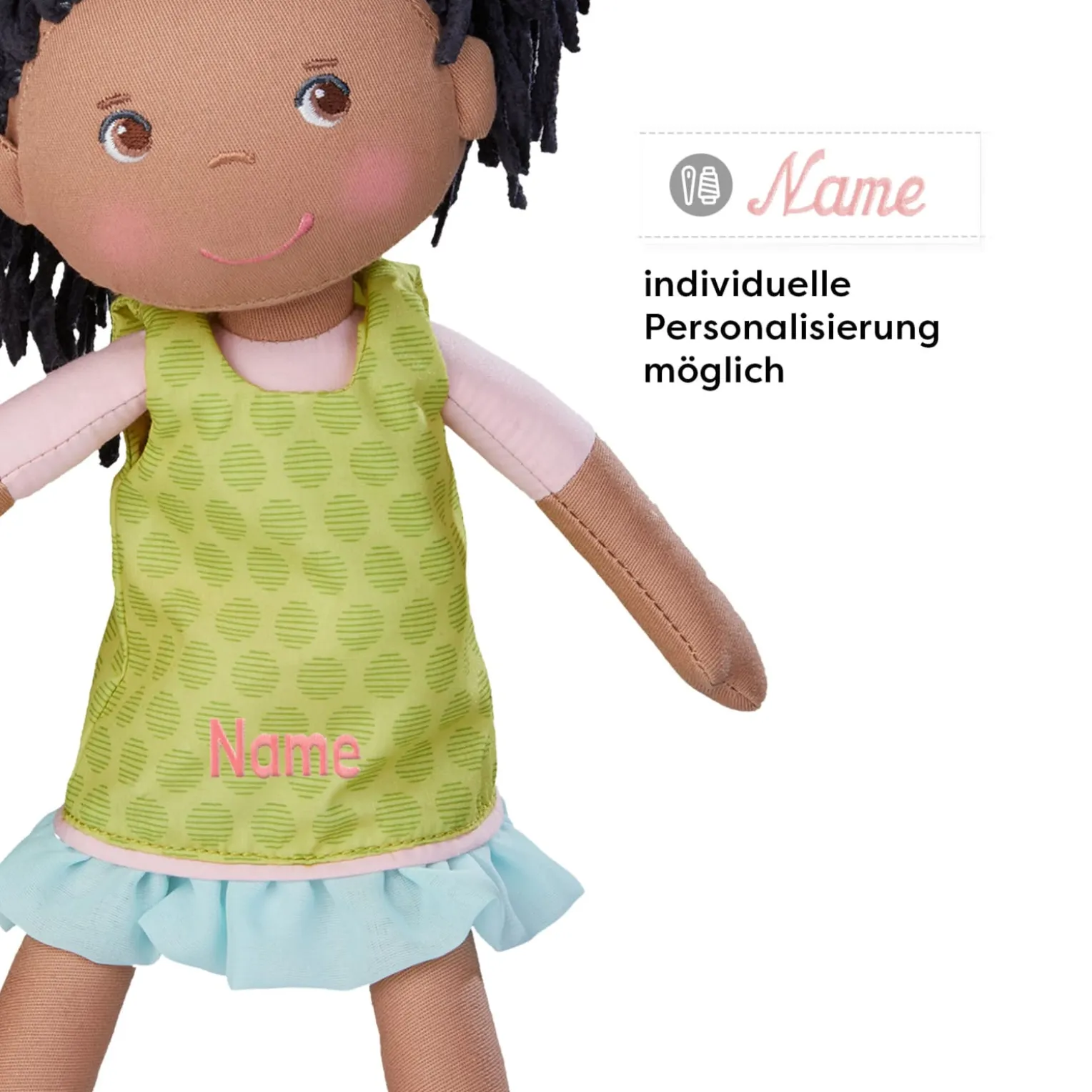 Stoffpuppe Cari, 30 cm