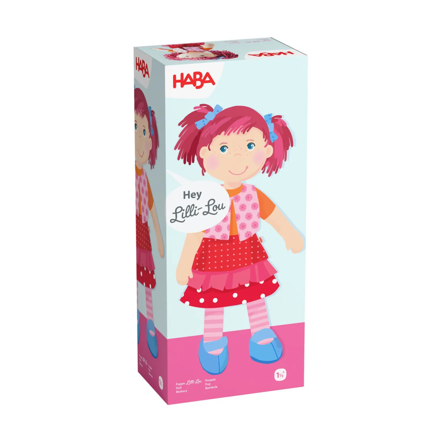 Stoffpuppe Lilli-Lou, 30 cm