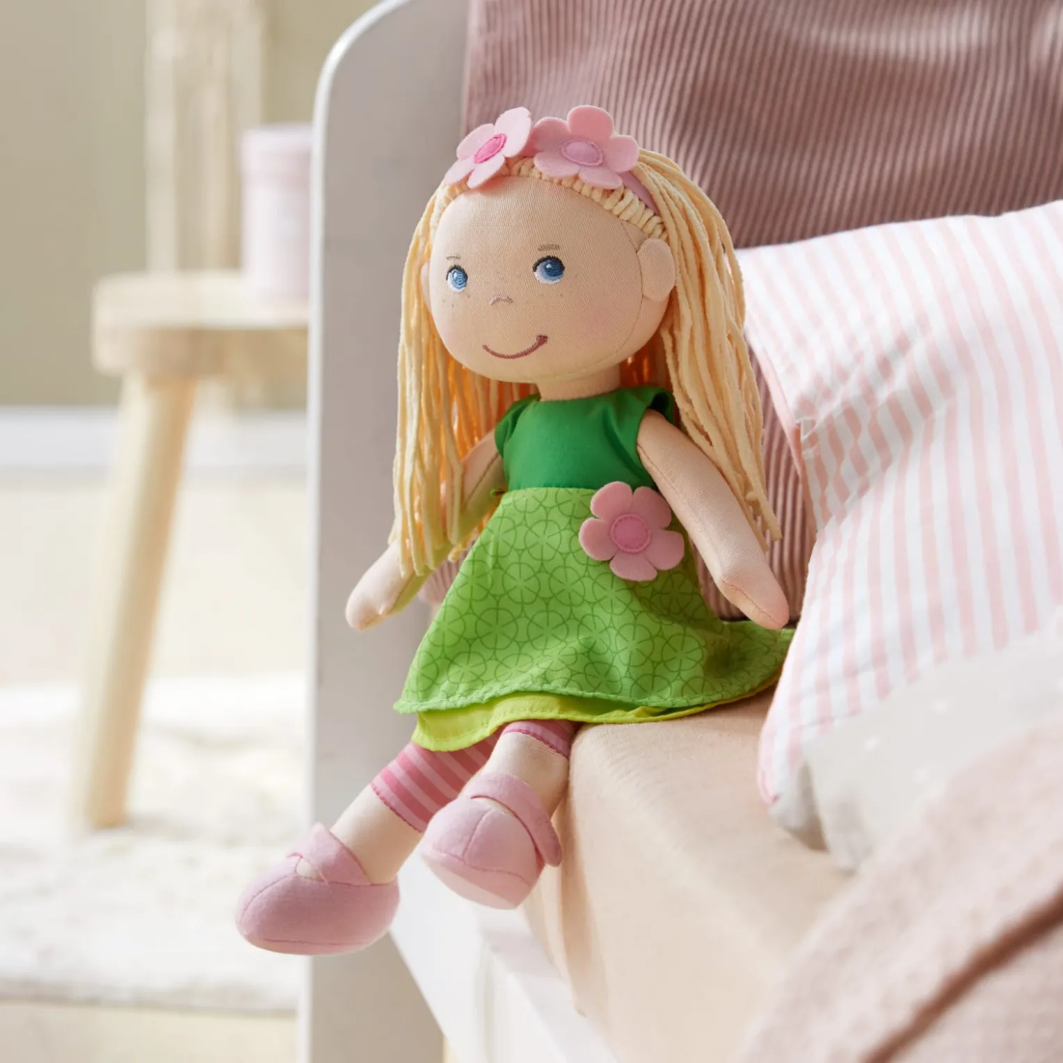 Stoffpuppe Mali, 30 cm