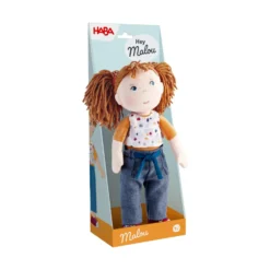 Stoffpuppe Malou, 30 cm