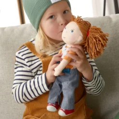Stoffpuppe Malou, 30 cm
