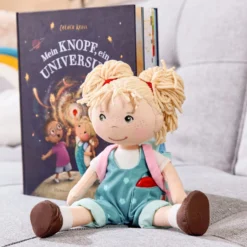 Stoffpuppe Tilli & Buch