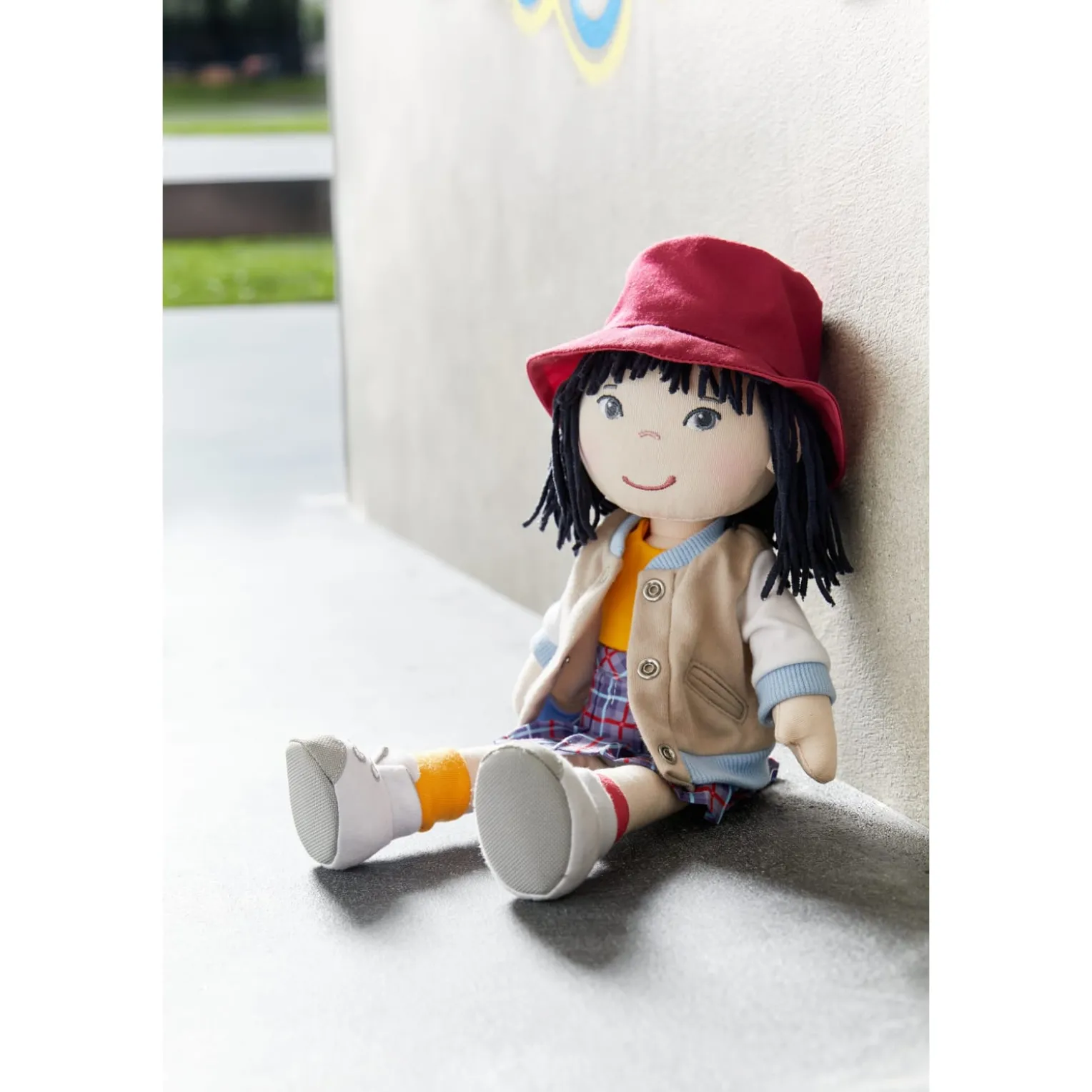 Stoffpuppe Yuki, 30 cm