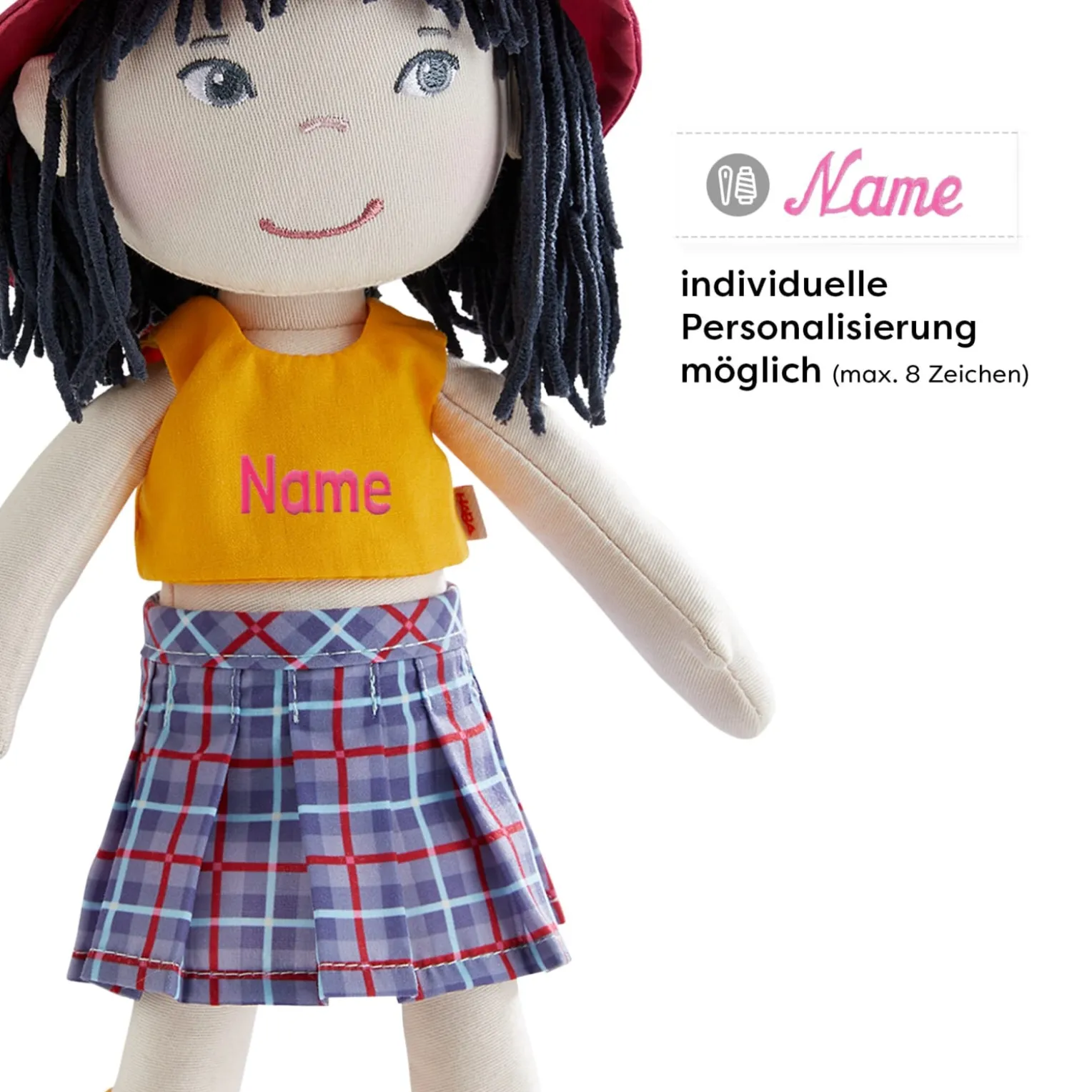 Stoffpuppe Yuki, 30 cm