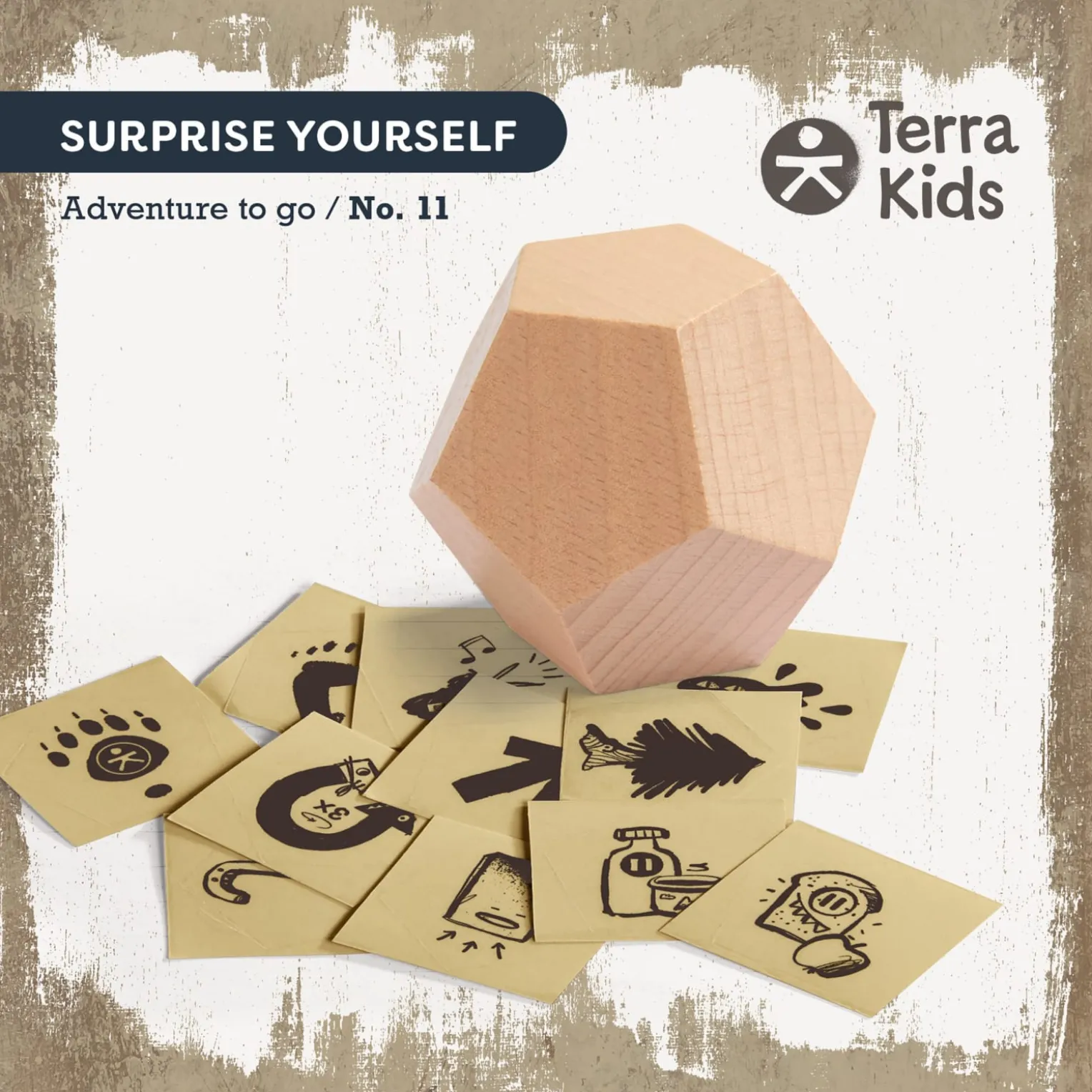 Terra Kids Entscheidungswürfel für Kinder, Holz, ab 4 Jahre