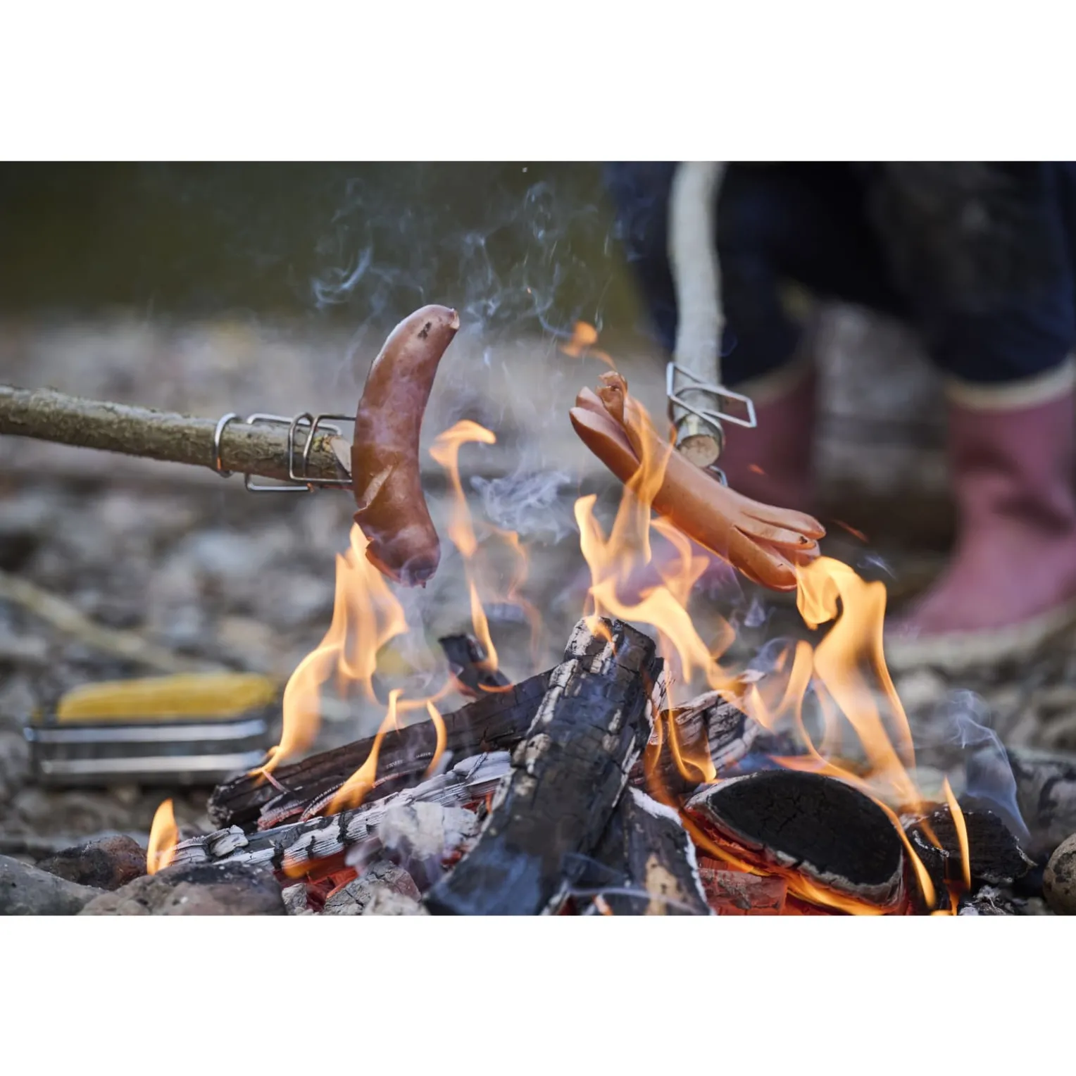 Terra Kids Grillspieß-Aufsatz für Kinder, sicheres Grillzubehör ab 4 J