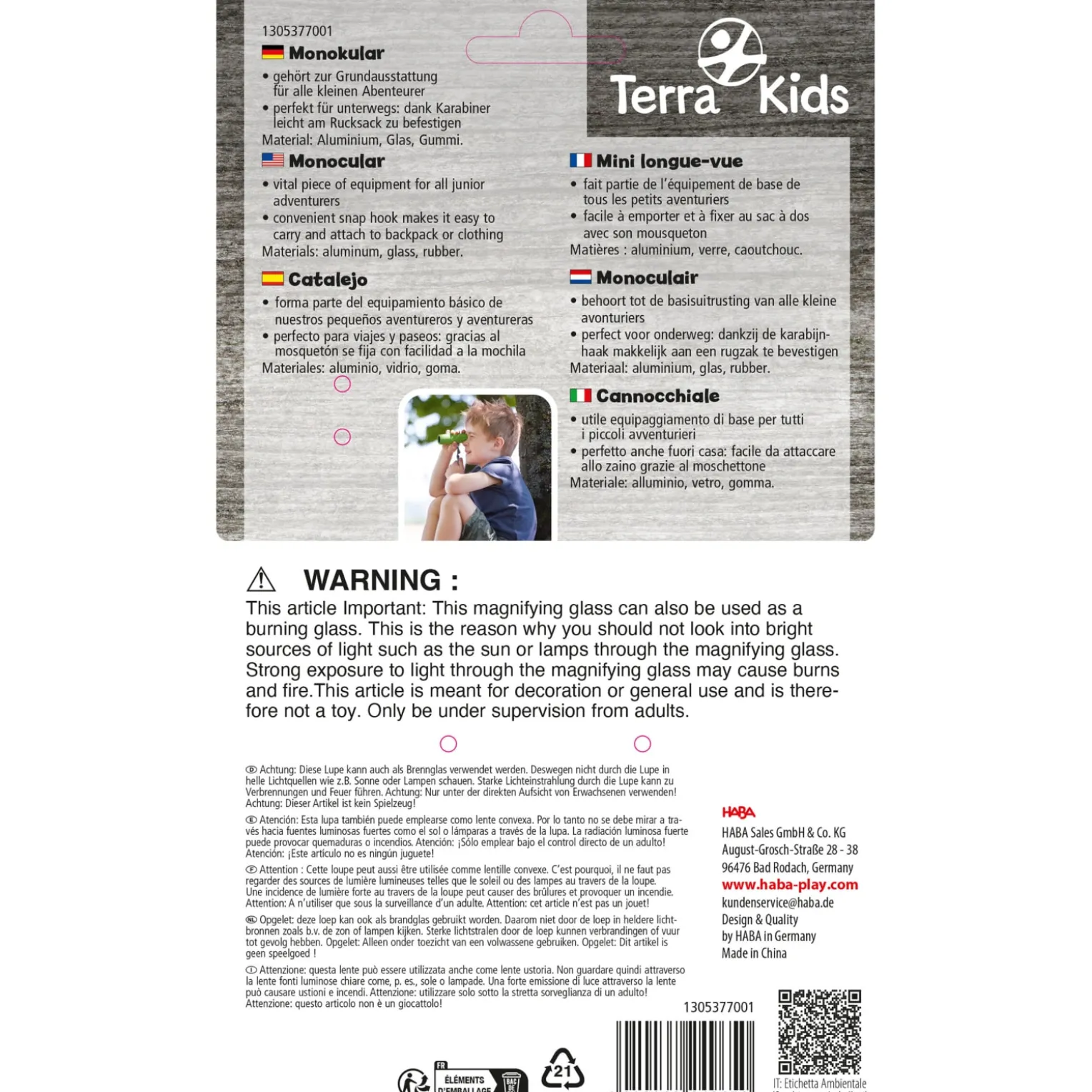 Terra Kids Monokular