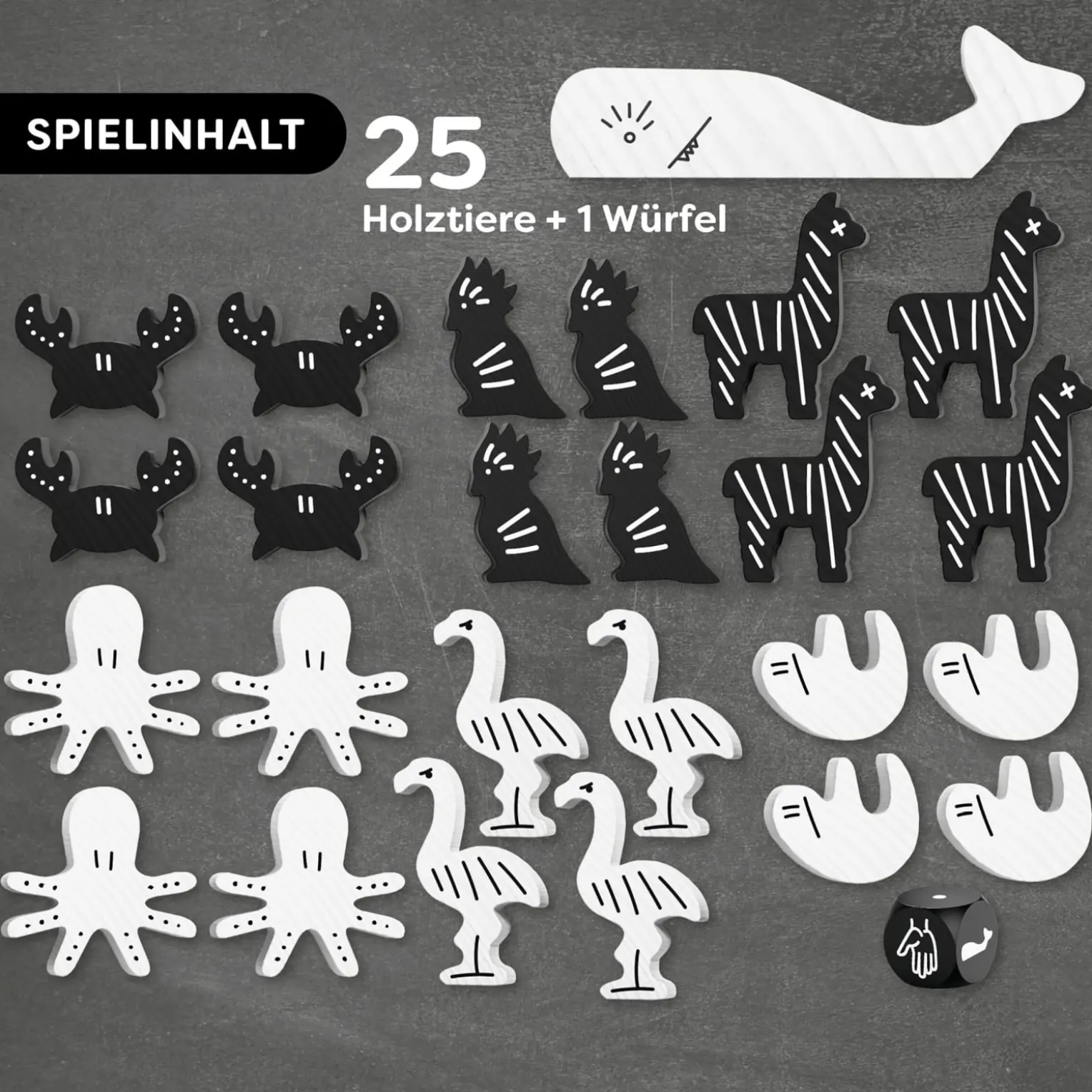 Tier auf Tier – Black & White Edition