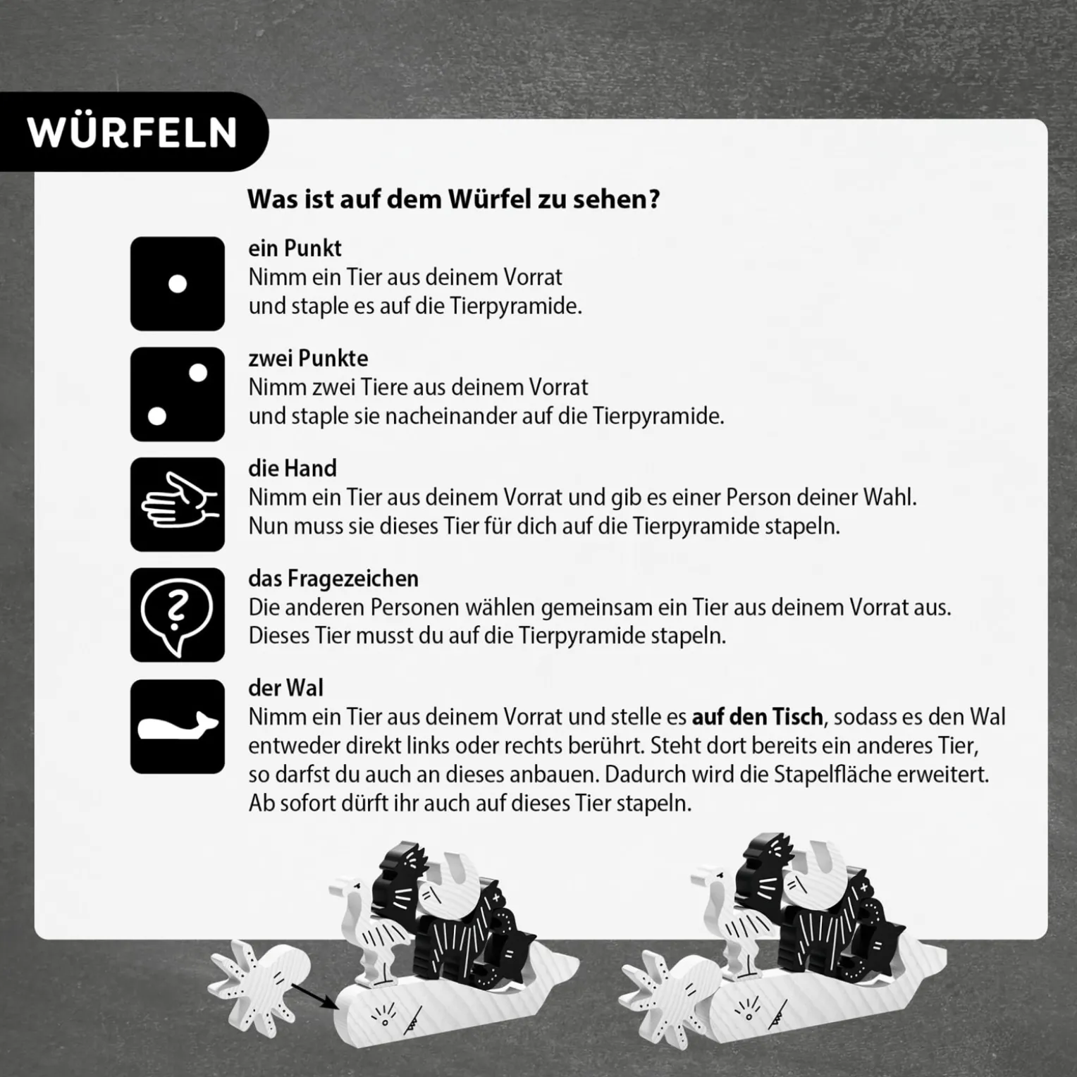 Tier auf Tier – Black & White Edition