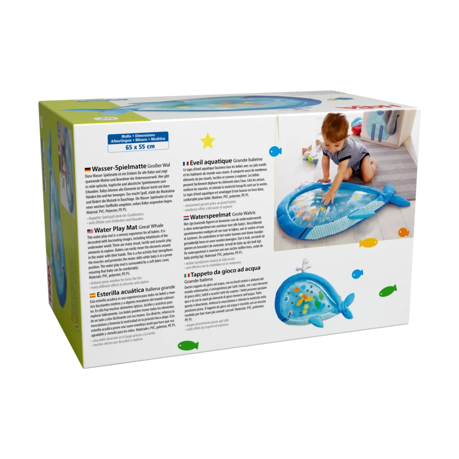 Wasser-Spielmatte Großer Wal