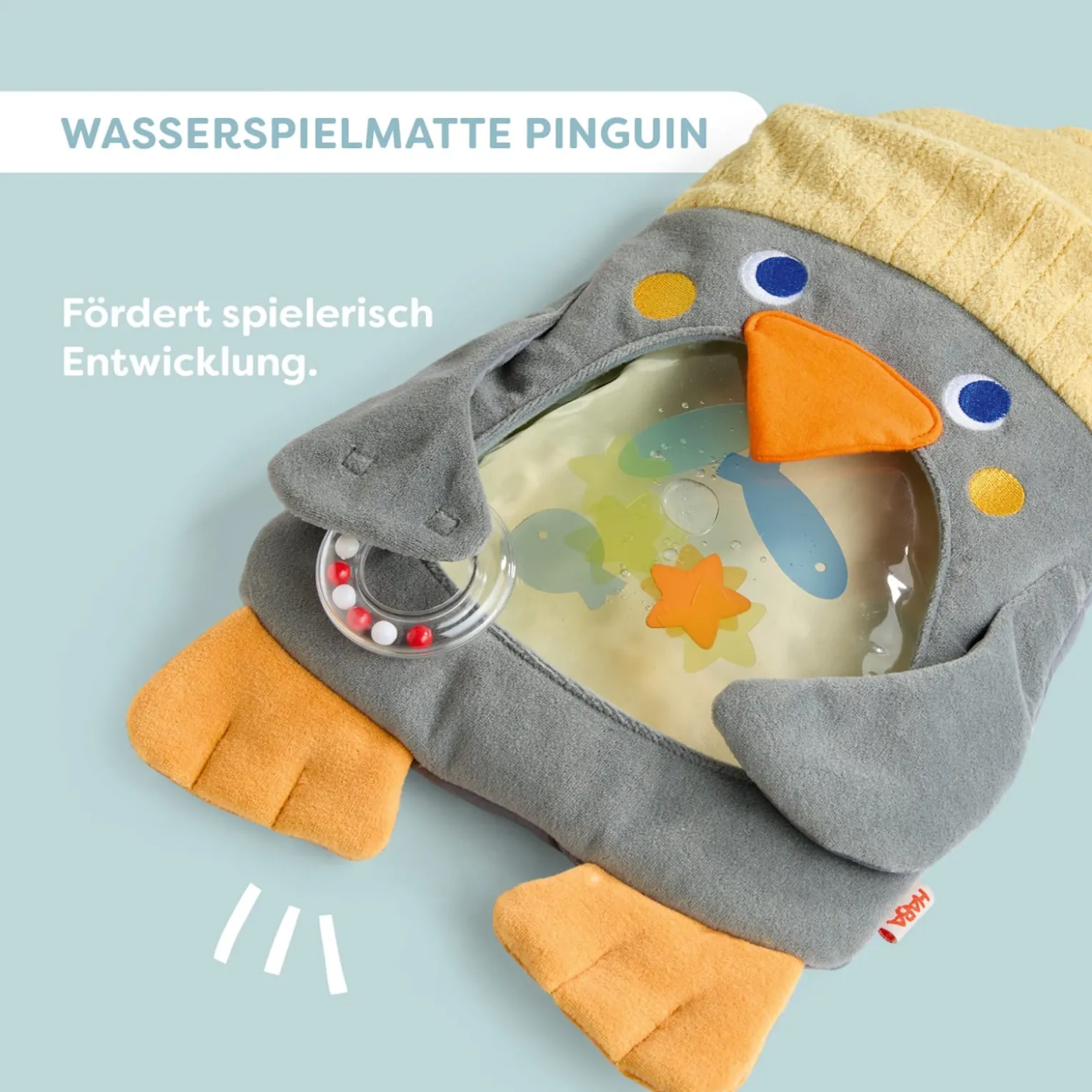 Wasser-Spielmatte Pinguin