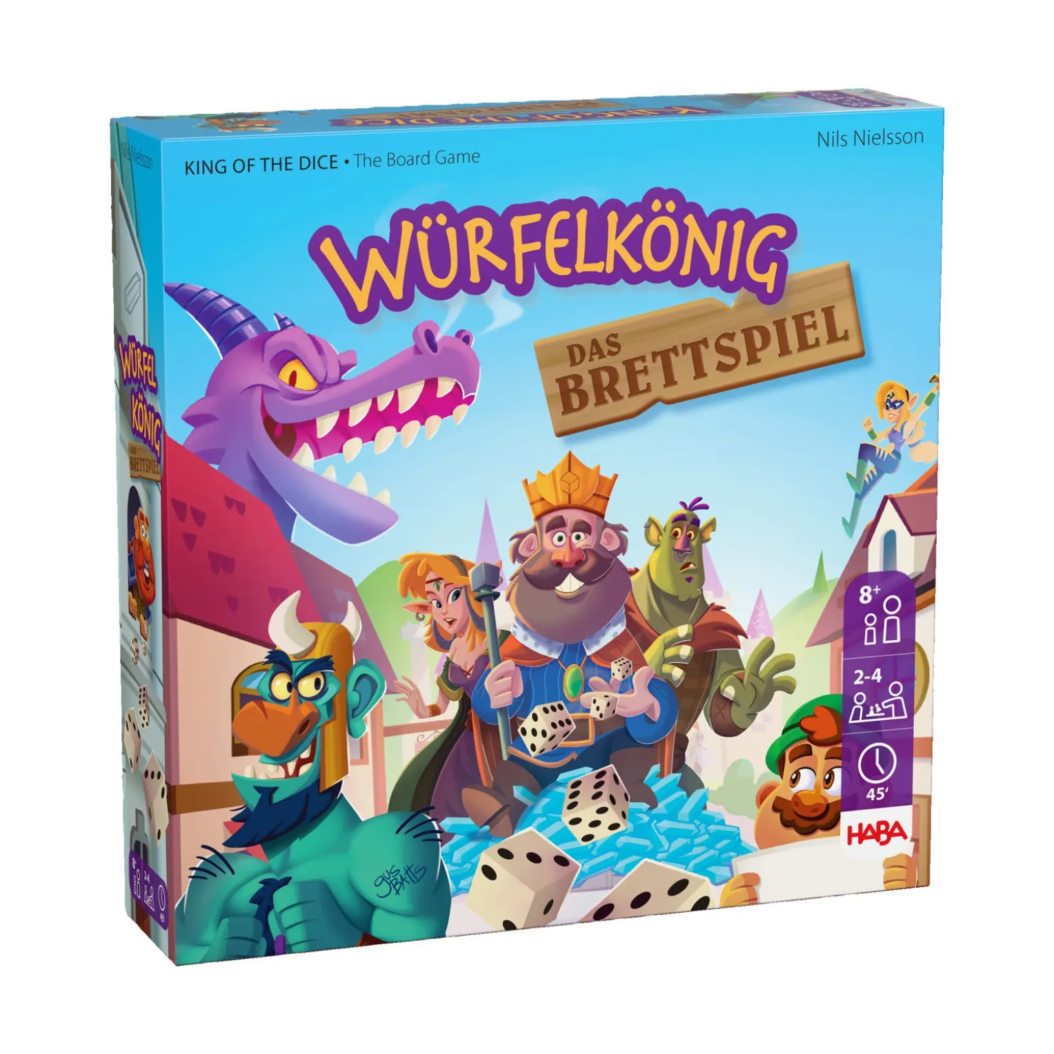 Würfelkönig, Das Brettspiel, ab 8 Jahren