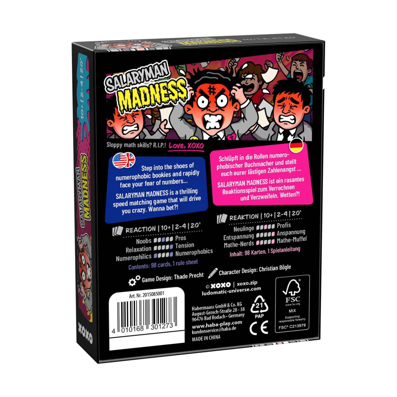 XOXO – Salaryman Madness