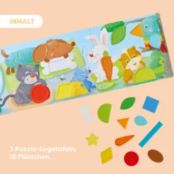 Zuordnungsspiel Haustiere