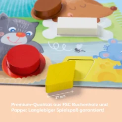 Zuordnungsspiel Haustiere